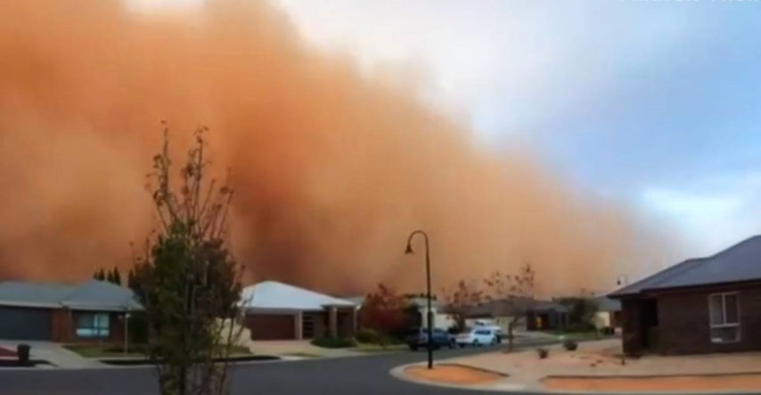 VIDEO Ogromna pješčana oluja u par minuta progutala australski grad